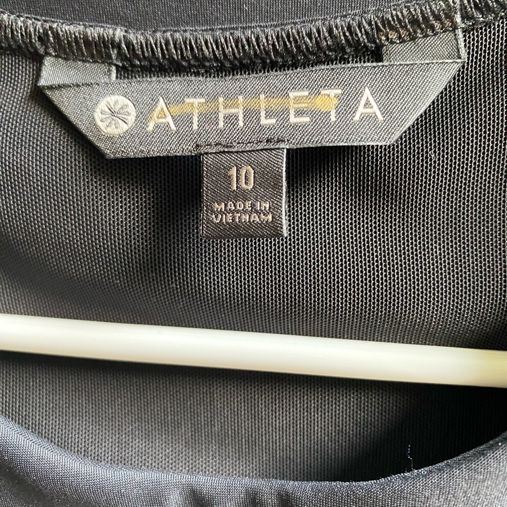 Athleta Black Dress Size 10